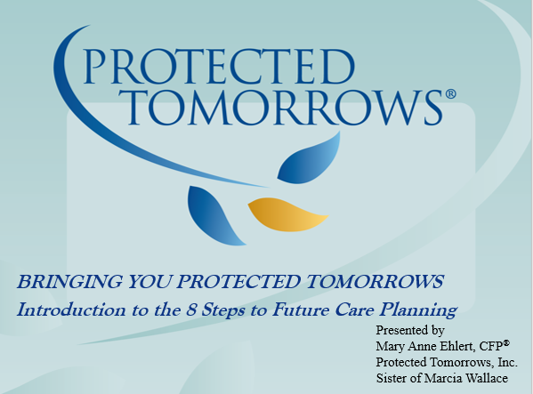 Introduction to the Eight Steps to Future Care Planning
